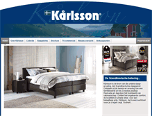 Tablet Screenshot of karlsson-boxsprings.nl